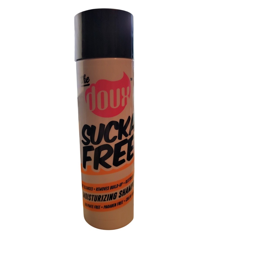 Doux Sucka Free Moisturizing Shampoo 8 FL OZ 236 ML Sulfate Free Paraben‎ Free